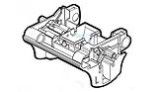 Hayward AquaNaut 4-Wheel Lower Body | Metallic Black | PVXS0009-236