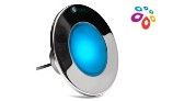J&J Electronics ColorSplash XG-W Series RGB + White LED Pool Light SwimQuip Version | 120V Equivalent to 300W 100' Cord | LPL-F1CW-120-100-PSQ 23053