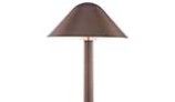 Sollos Modern Hat LED Path Light Fixture | 7" Hat 15" Stem | Natural Metal - Antique Brass | PMH070-AB-15 915257