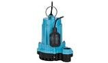 Franklin Electric Little Giant 6EC Series Cast Iron Sump Pump | 1/3HP 115V 600W 53 GPM PSC Motor 20-Foot Power Cord | 506858