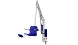 Aqua Creek Scout Excel Pool Lift | No Anchor | White Powder Coat with Blue Seat | F-SCTXL