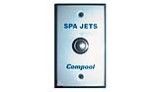 Pentair Compool Spa Jets Remote Switch Wall Mount Single Gang Plate | RCS1