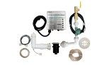 HydroQuip BES Baptismal Fill Kit with Float Water Level in Brass | 48-0140F-KBR