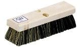 A&B Brush Acid Brush | 10" | Wood Back | Mixed Brown Nylon Bristles | 6022
