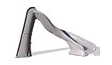 SR Smith TurboTwister Pool Slide | Right Curve | Gray Granite | 688-209-58124