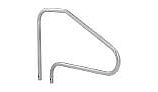 SR Smith 48" Center Grab 4 Bend Deck Mount Rail | Stainless Steel 304 Grade | .065 Wall Commercial | DMS-101B
