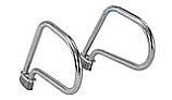 SR Smith Residential Ring Sealed Steel Grab Rail w/ No Anchors | Taupe Color | 304 Grade | 049 Wall | 1.625 OD | RRH-100-TP